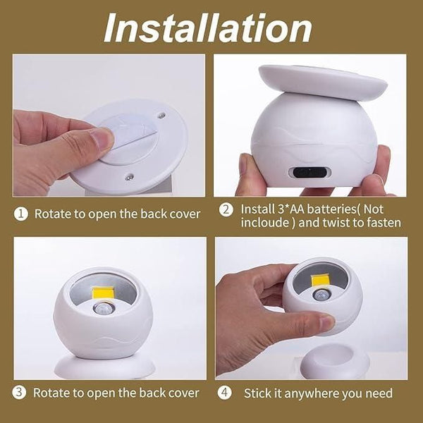 Bright Motion Sensor Light